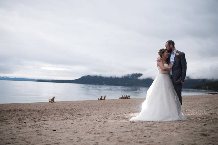 lake tahoe wedding photo